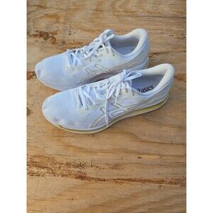 ASICS Metaride Mens White Pure Gold Athletic Shoes Size 12
